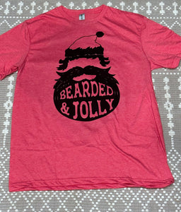 Bearded and jolly tee shirt