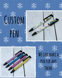 Custom printed ballpoint pen