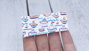 Sail boat snap clip