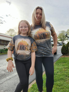 Sunflower animal print t shirt