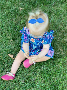 Royal blue Raelyn bow