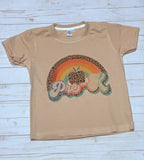 Rainbow Animal print grade or teacher t shirt