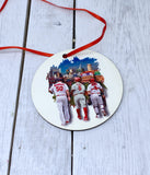 The final ride double sided ornament