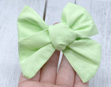 Light green Avery bow