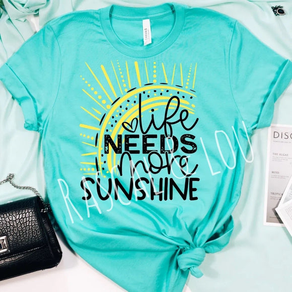 Life needs more sunshine Youth T-Shirt