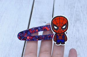 Spider resin clip