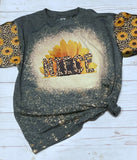 Sunflower animal print t shirt