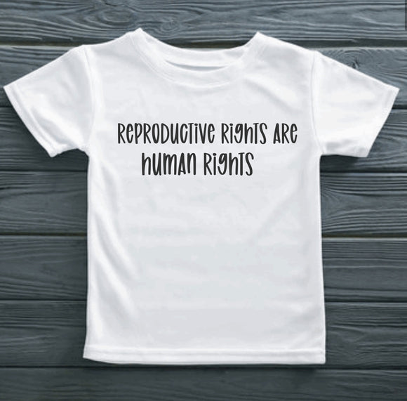 Reproductive rights are human rights tee shirt